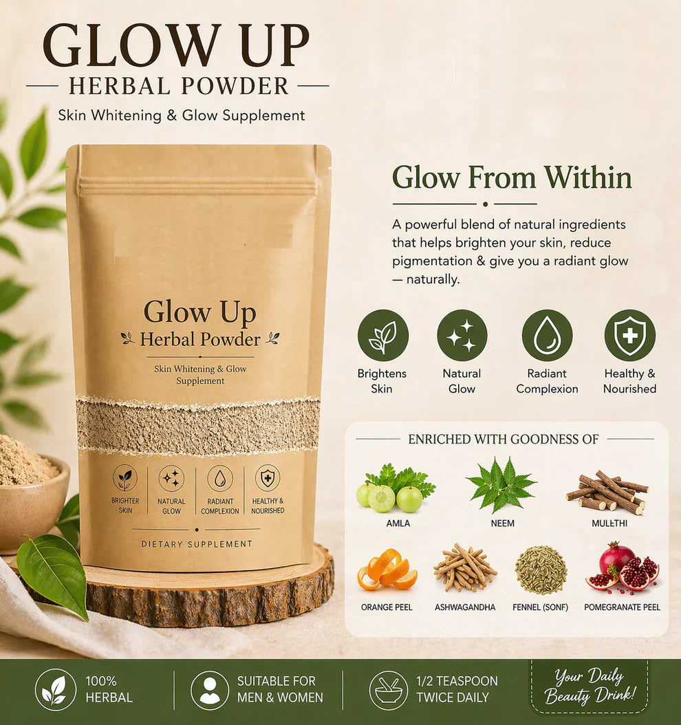 Glow up Herbal Powder - 50% off