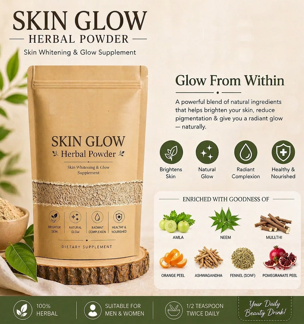 Bari Eid Bari Sale - Skin Glow up Herbal Powder - 50% off