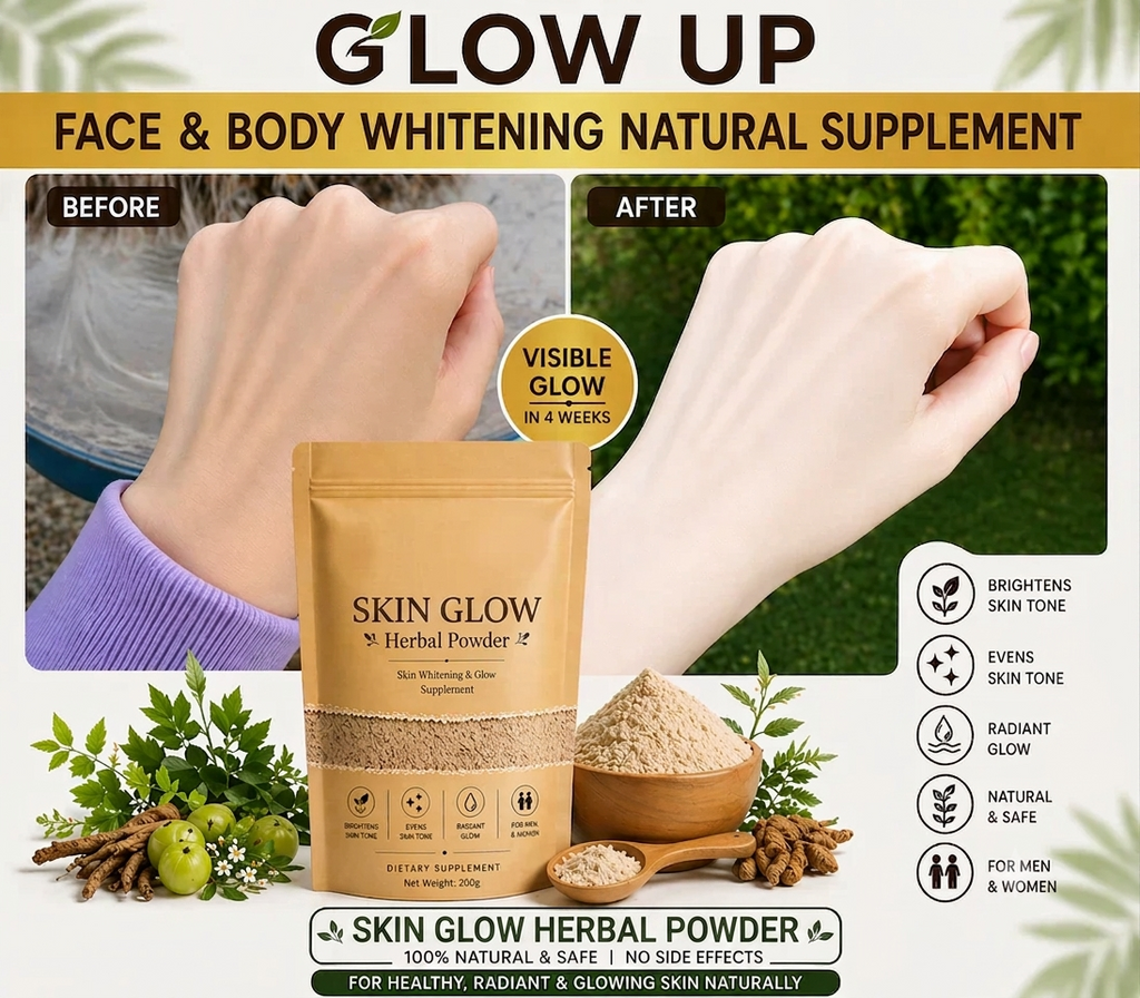 Bari Eid Bari Sale - Skin Glow up Herbal Powder - 50% off