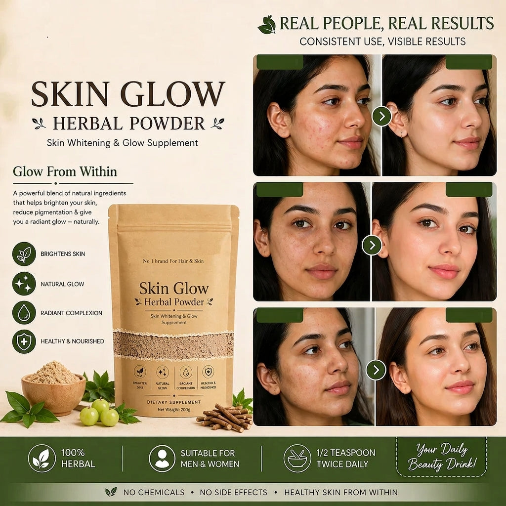 Bari Eid Bari Sale - Skin Glow up Herbal Powder - 50% off